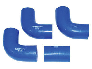 LAND ROVER DEFENDER TD5 BLUE TURBO SILICONE HOSE KIT 3 PIECE DA3173B.