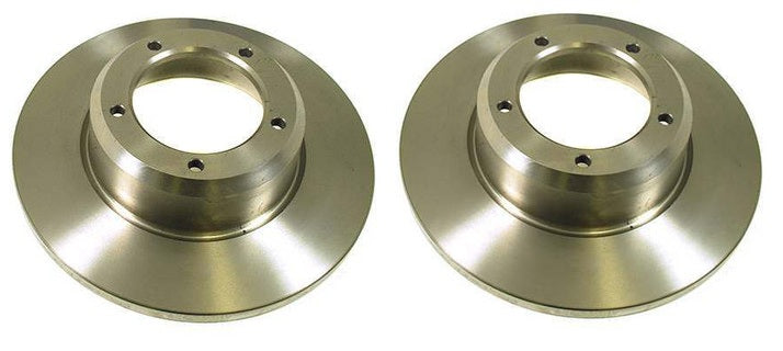 LAND ROVER DEFENDER/DISCOVERY 1 PAIR OF SOLID FRONT BRAKE DISCS - LR017951.