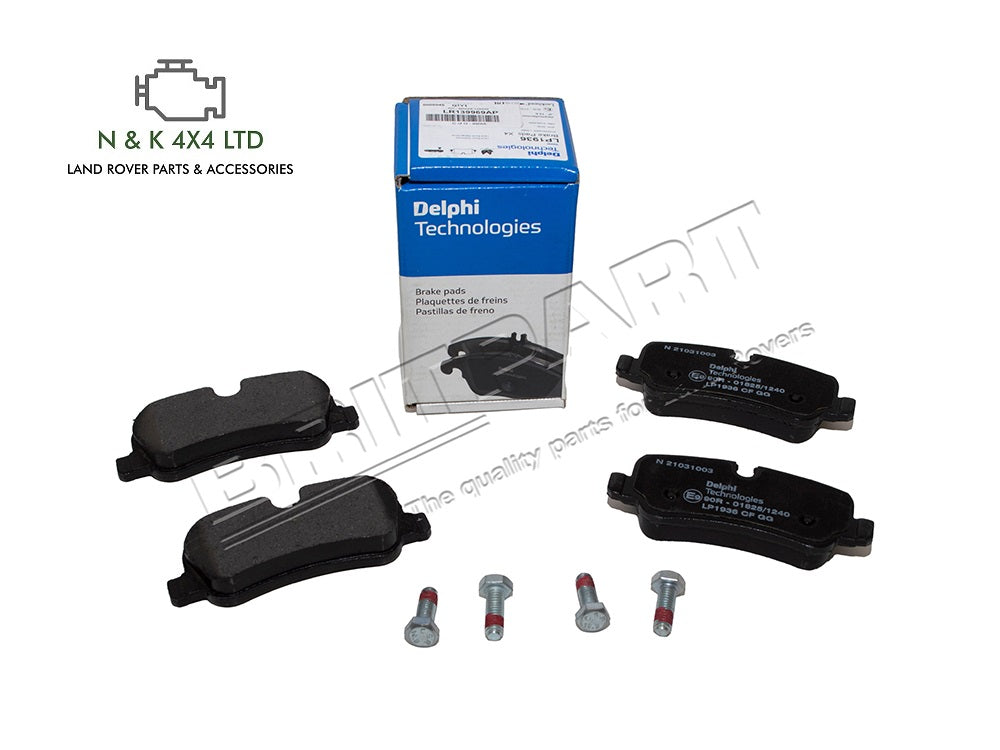 RANGE ROVER SPORT 3.0 V6 3.6 V8 DIESEL REAR BRAKE PADS - LR139969AP